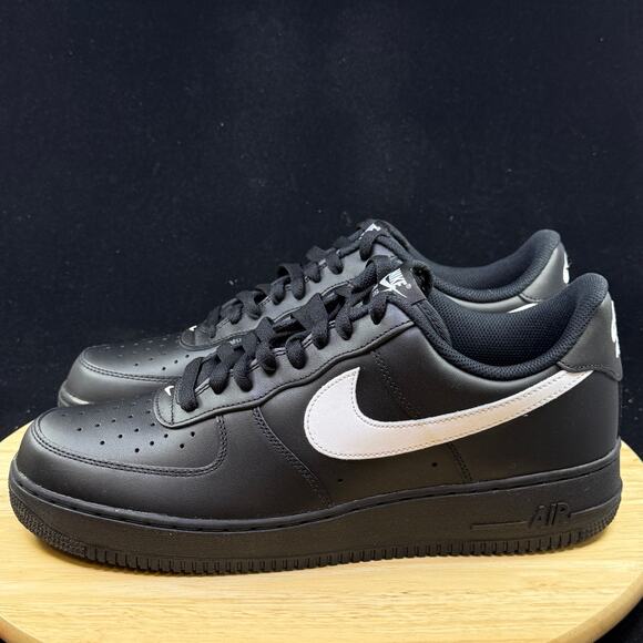 Nike Air Force 1 Low \'07 Shoes Black White FZ0627-010 Men\'s NEW Size 13 main image 5